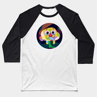 Colorful Drwin Baseball T-Shirt